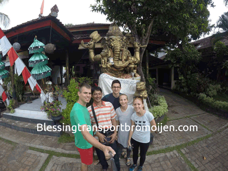 Tereza and friends (IT), transport tour from Surabaya to Mount Bromo-Ijen Crater-Lovina Bali. August 9th to 11th, 2016.